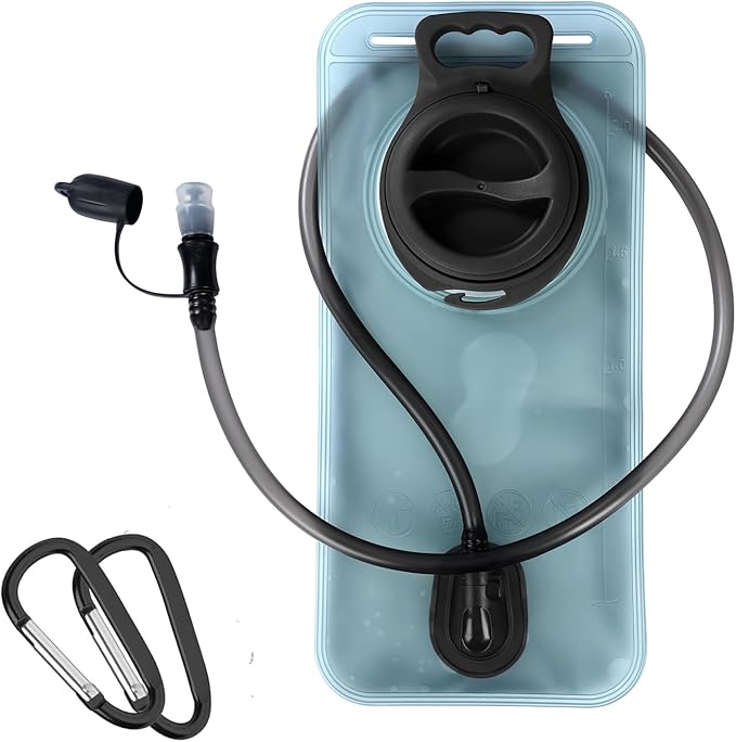 Hydration Bladder 1.5L-2L-3L,Leak Proof Water Reservoir, BPA Free Military Water Storage Bladder Bag Hydration Pack Replacement Easy Clean for Bicycling Hiking Camping Hunting Running