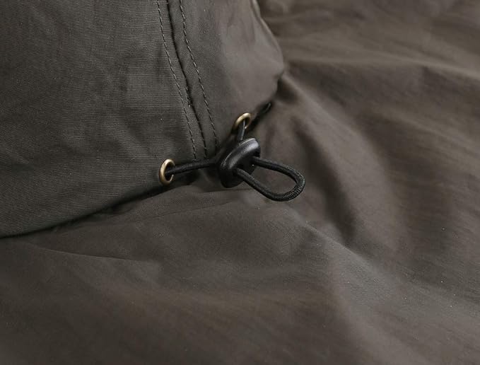 Home Prefer Outdoor UPF50+ Sun Hat Wide Brim Mesh Fishing Hat with Neck Flap