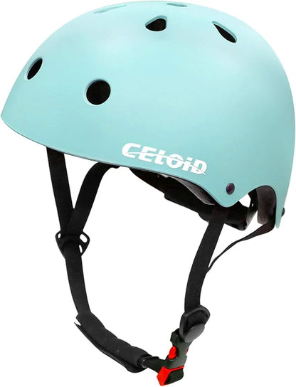 Kids Bike Skateboard Helmet Pad Set,Toddler Cyling Protective Gear Knee & Elbow Pads Wrist Guards for 5-8-10-12-14-16 Years Girls Boys Bicycle Scooter Roller Skate Inline Skating Rollerblading