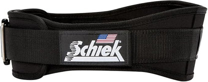 Schiek Sports Model 2004 Nylon 4 3/4" Weight Lifting Belt - Black