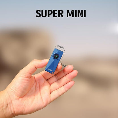 VTIGER K1 800 High Lumens Key Chain Light, Small EDC Rechargeable Keychain Flashlight, Compact LED Tiny Flashlight with Magnetic, Mini Clip-on Pocket Lights for Camping, Emergency, Everyday Carry