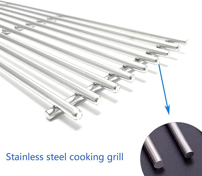 18" Stainless Steel Cooking Grid Grate for Charbroil Performance 463376018P2, 463376117, 463377117, 463673617, 463377017, 463347017 and 5 Burners 463347519 463347418 463342119 Gas Grill