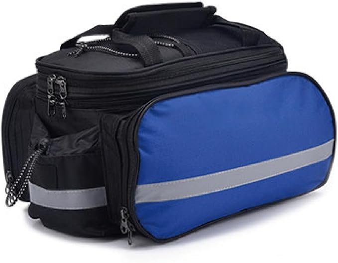 YAPJEB Bike Bags for Bicycle Rear Rack, Trunk Pannier Saddle Seat Bag Carrier for Commuter Cycling Travel(Blue)