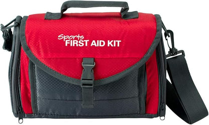 24/7 First Aid Coaches' First Aid Kit, Sports First Aid Kit Duffel Bag for Basketball, Baseball, Football, Volleyball, and Soccer Coaches, 189 Pieces