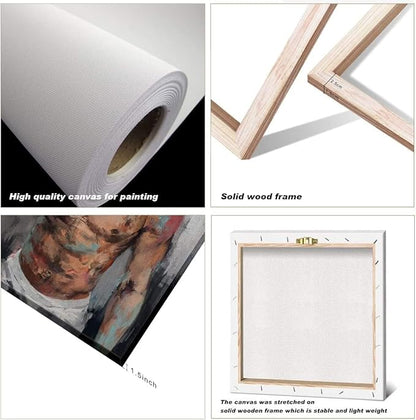 Footprints in The Sand Poem Wall Art Poster Decorative Painting Print Modern Home Bedroom Living Room Decoration Canvas Wall Art Aesthetic (08×12inch Unframed)