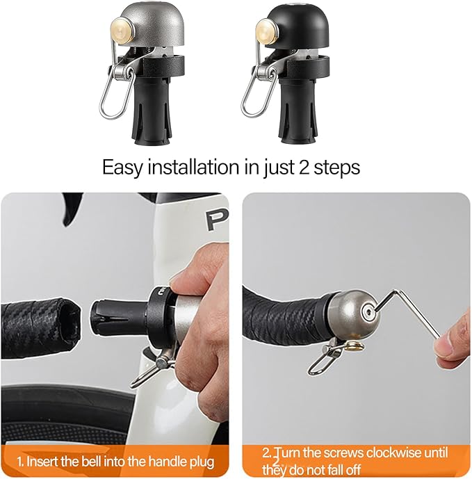 Coppers Alloy Bicycles Bells Super Loud Bike Handlebars Plug Horn Road Bike Alarm Bicycles Handlebars Plug Horn