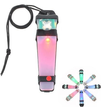 Personal Identification Marker - Tactical Helmet Light, Portable Survival Signal Light for Hiking, Boating, Cycling, Fishing