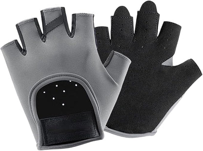 2Pcs Five Finger Fitness Exercise Glove Workout Nonslip Silicone Man Women Weightliftings Weightliftings Glove