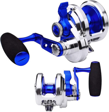 PROBEROS Conventional Reel Trolling Reels - Lever Drag Deep Sea Ocean Big Game Offshore Jigging Fishing Reels