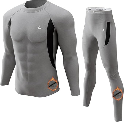 CL convallaria Thermal Underwear Long Johns Set Mens Winter Gift Hunting Gear Sport Base Layer Bottom Top
