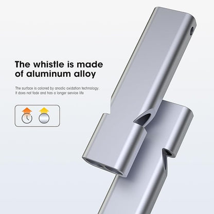 Braylin 3-Pack Emergency Whistles with Lanyard, Referee Whistle, Sports Whistles, Safety Whistle, Survival Whistle, Loudly Shrill, for Outdoor Sport, Various Competitions