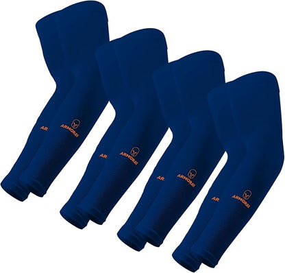 ARMORAY Arm Sleeves for Men or Women - Tattoo Cover Up - Cooling Sports Sleeve for Basketball Golf Football