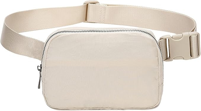 DAITET Crossbody Fanny Pack for Men&Women,Large Waist Bag & Hip Bum Bag with Adjustable Strap for Outdoors Workout Traveling Casual Running Hiking Cycling