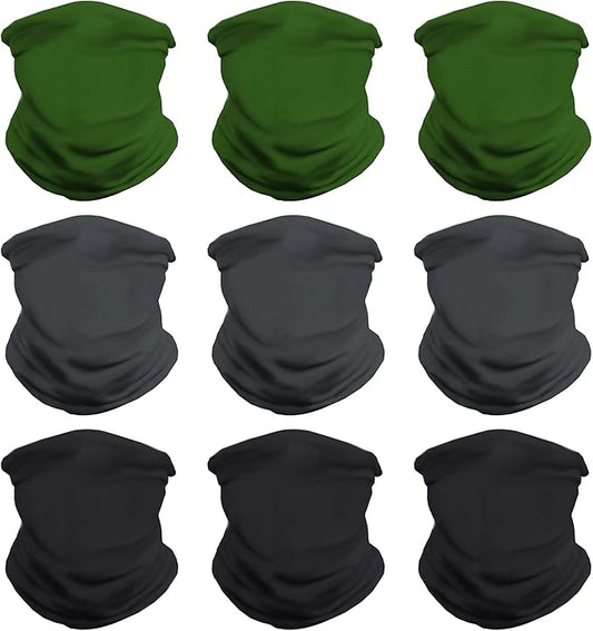Neck Gaiter Face Cover - Sun Protection Mask Balaclava for Men and Women