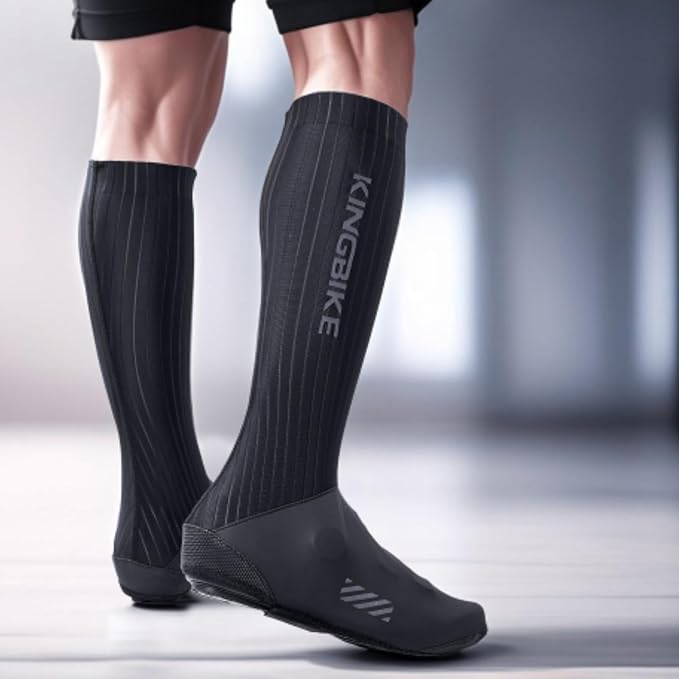 KINGBIKE Cycling Shoe Covers Overshoes Mountain/Road Bike Shoe Covers for Lock Shoes Protection Men Women