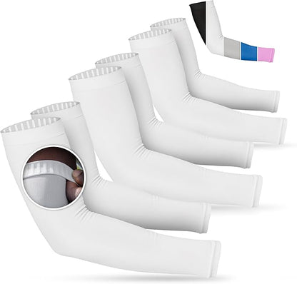 SportsTrail Cooling Arm Sleeves for Men & Women – Breathable, UV Sun Protection, Sports Arm Sleeves for Women, Men & Youth