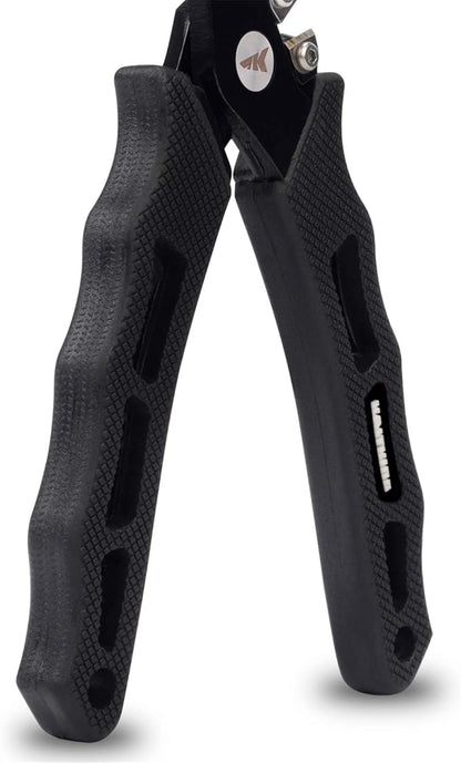 KastKing Cutthroat 7 inch Fishing Split Ring Pliers, 420 Stainless Steel Fishing Tools, Saltwater Resistant Fishing Gear, Tungsten Carbide Cutters