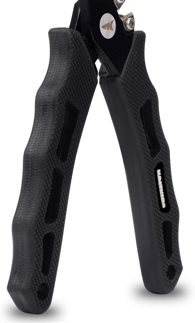 KastKing Cutthroat 7 inch Fishing Split Ring Pliers, 420 Stainless Steel Fishing Tools, Saltwater Resistant Fishing Gear, Tungsten Carbide Cutters