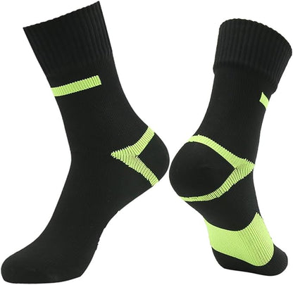 RANDY SUN Waterproof Breathable Socks, [SGS Certified] Unisex Novelty Skiing Trekking Hiking Wading Trail Socks