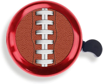 WIRESTER Cute Aluminum Round Bike Bell, Classic Ring Bicycle Bell, Bike Accessories Bell Ring for Adults Kids Girls Boys (Black, Red, Blue, Purple)