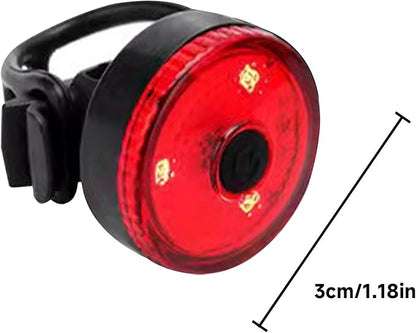 Rechargeable Bicycle Lights Set - Bicycle Night Riding Mini Tail Light | Front and Rear LED Cycling Flashlights | Bright Headlamp and Taillamp Combo, Safety Accessories for Road Mountain Biking