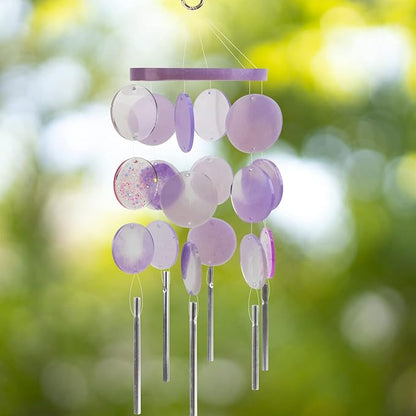 Temlum Silicone Resin Molds for Wind Chime, DIY Resin Wind Chime Molds Kit with Metal Tubes Resin Casting Mold for Home Décor Resin Craft Supplies