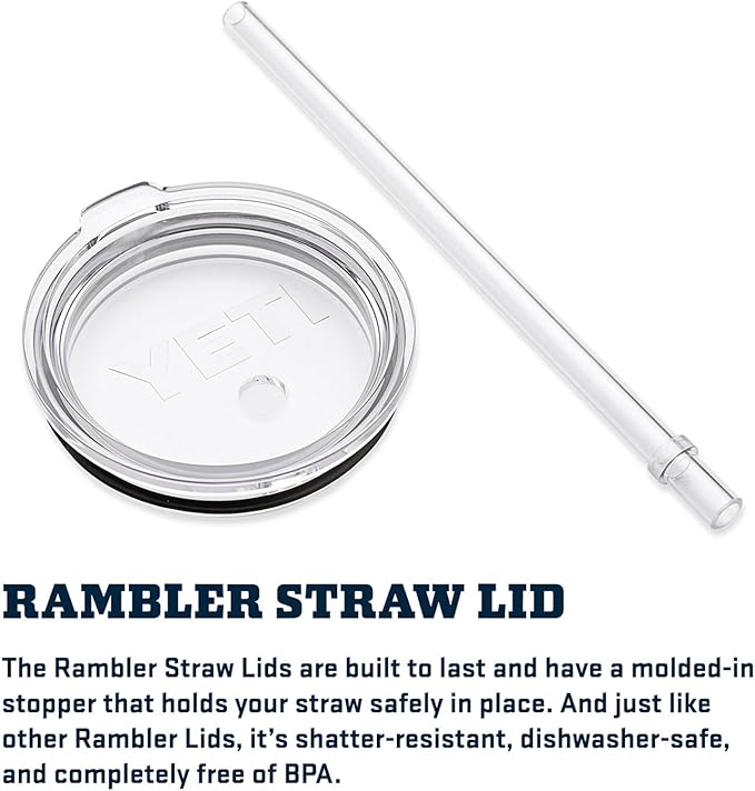 YETI Rambler 35 oz Tumbler with Handle and Straw Lid, Travel Mug Water Tumbler, Vacuum Insulated Cup with Handle, Stainless Steel, Black Forest Green