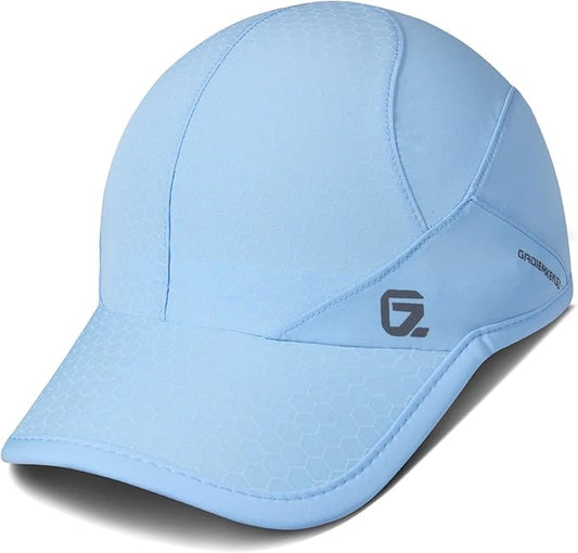GADIEMKENSD Stretch Running Hat with Soft Brim, Quick Dry, Unstructured, Unisex-Adult