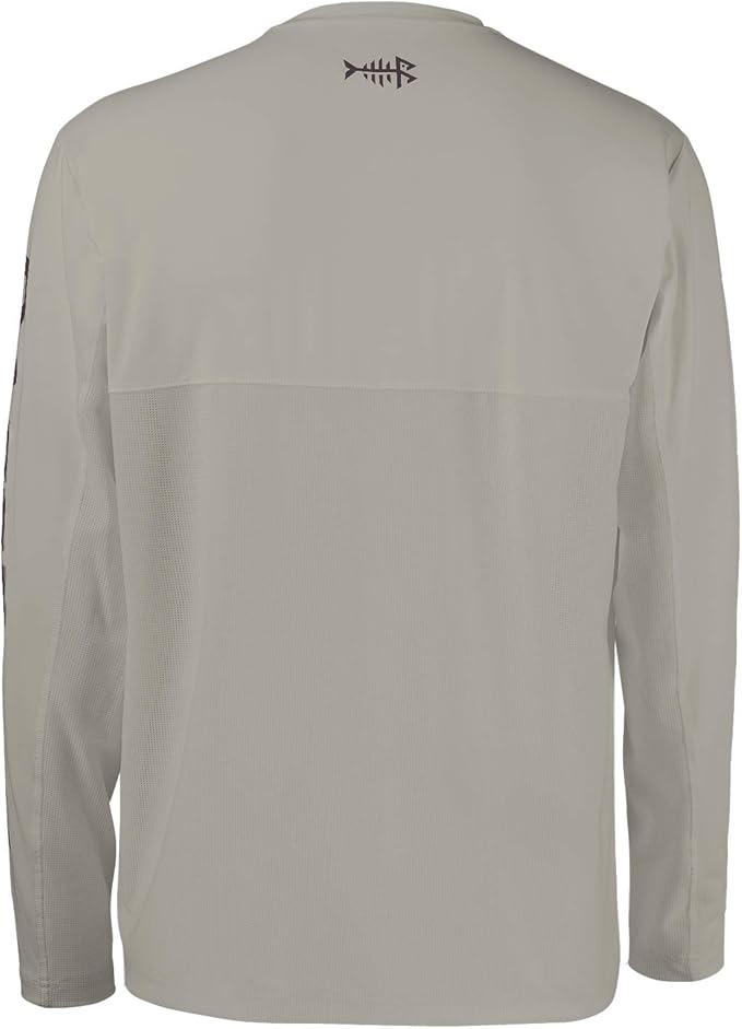 BASSDASH Fishing T Shirts for Men UV Sun Protection UPF 50+ Long Sleeve Tee T-Shirt