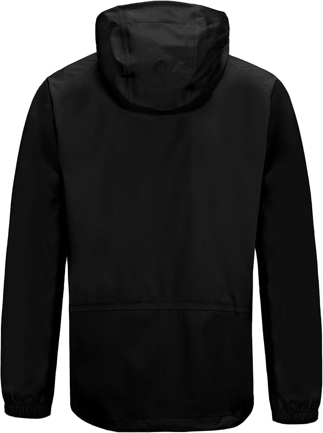 Little Donkey Andy Men's Waterproof Rain Jacket Outdoor Lightweight Rain Shell Coat for Hiking,Golf,Travel