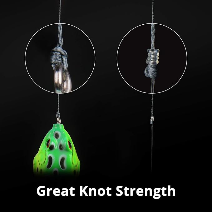 Calamus Bastion Braided Fishing Line -Abrasion Resisting Braided Lines – Thin Diameter Superline – Zero Stretch – 4 Strand MultiTuf Fiber Braid Line