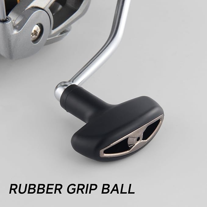 HAUT TON Spinning Reel 8000/9000/10000/12000/14000,6+1BB Metal Surf Fishing Reels,4.8:1 Gear Ratio 55lbs Drag Heavy Long Casting Inshore Saltwater Monster Fish