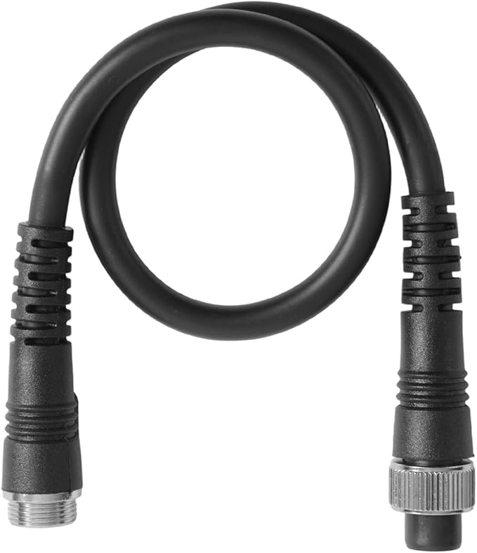 1.5FT Electric Fishing Reel Battery Cable, Durable PVC Battery Power Cord Compatible with Daiwa Tanacom Seaborg Leobritz Shimano Beastmaster Plays Ple Mio Series