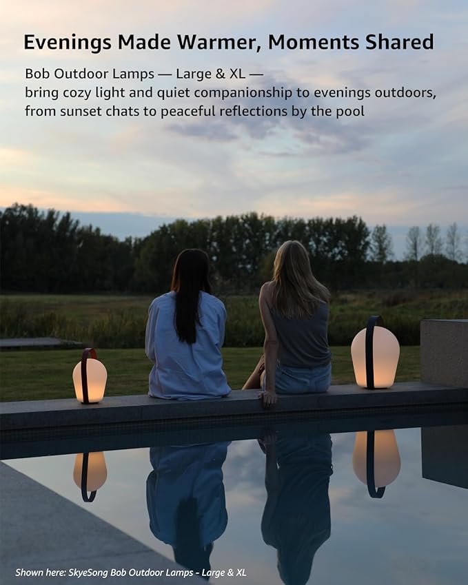 Outdoor Floor Lamp,Patio Lights Outdoor Waterproof,Cordless Lamp for Patio Decor,IP65 Waterproof Lamp,2200mAh Rechargeable Li-ion Battery Outdoor Lantern,Outdoor Table Decor,Terra Cotta,Large