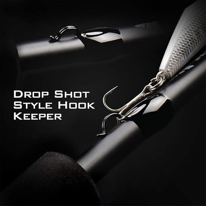 KastKing Crixus Fishing Rod and Reel Combo, High Performance Spinning & Baitcaster Combo, IM6 Graphite 2Pc Blanks, Zirconium Oxide Rings, SuperPolymer Handle, Lightweight Reel with Aluminum Spool