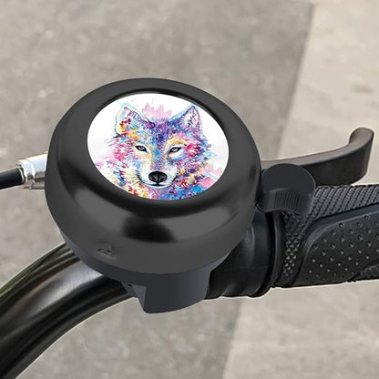 MZELQ Bicycle Bell Cute Clear Sound Adjustable Size Aluminum Bike Accessories Bell Ring for Girls Women Kids Adults