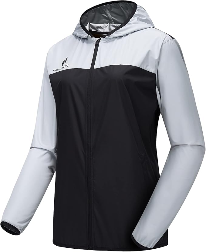 HOTSUIT Sauna Suit for Women Weight Loss Sweat Suits Sauna Jacket Pant Machine Washable Anti Rip for Gym Workout Exercise