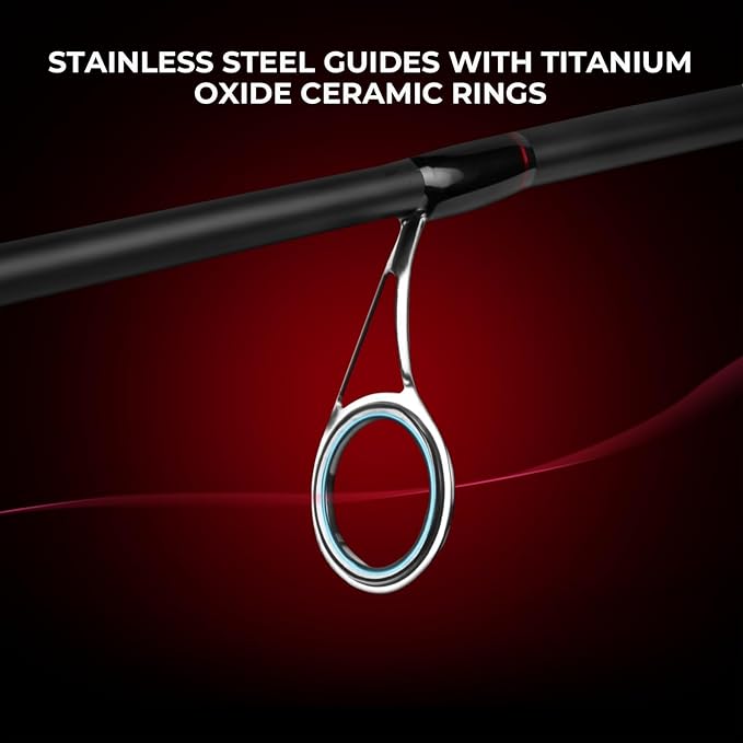 KastKing Royale Legend II Twin Tip Fishing Rod and Reel Combos, Spinning & Casting Combo, IM6 Graphite 2Pc Blanks, Extra Backup Tip Section, Stainless-Steel Guides, KastFlex Technology, EVA Handles