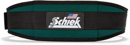 Schiek Sports Model 2004 Nylon 4 3/4" Weight Lifting Belt - Black