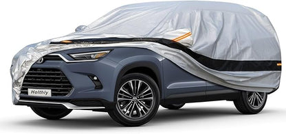 10Layer Car Cover Waterproof All Weather for Large SUV,100% Waterproof Outdoor Car Covers Rain Snow UV Dust Protection.Custom Fit for Ford Expedition, Chevy Tahoe,GMC Yukon,Escalade,etc