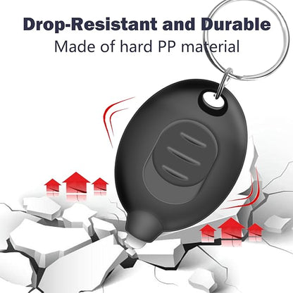 Mini LED Keychain Flashlights Ultra Bright White Light Compact Pocket Flashlight, Small Micro Keychain Flashlight for Emergency Lighting Outdoor - Multicolor Shell (8-Pack)