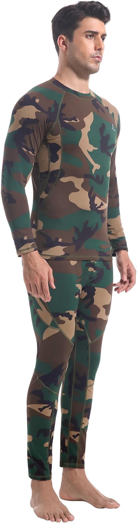 CL convallaria Thermal Underwear Long Johns Set Mens Winter Gift Hunting Gear Sport Base Layer Bottom Top