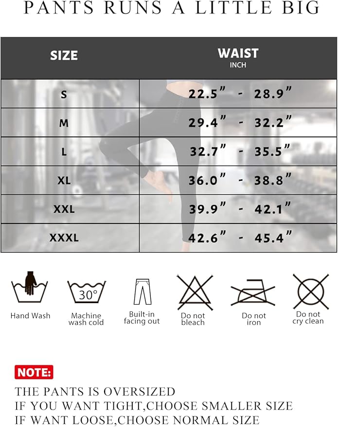 Sauna Pants Women Sweat Capris Slimming Leggings,Mesh Crotch,High Waist Workout Body Shaper Suits