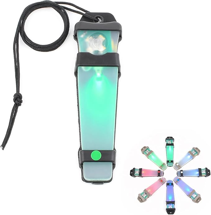 Personal Identification Marker - Tactical Helmet Light, Portable Survival Signal Light for Hiking, Boating, Cycling, Fishing