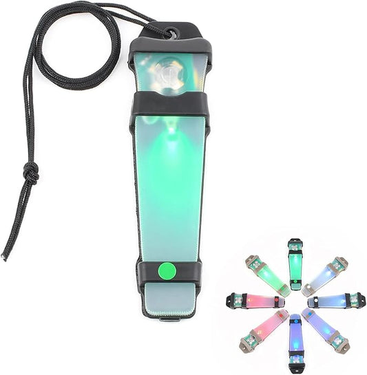 Personal Identification Marker - Tactical Helmet Light, Portable Survival Signal Light for Hiking, Boating, Cycling, Fishing