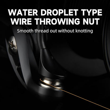 HAUT TON Spinning Reel 8000/9000/10000/12000/14000,6+1BB Metal Surf Fishing Reels,4.8:1 Gear Ratio 55lbs Drag Heavy Long Casting Inshore Saltwater Monster Fish