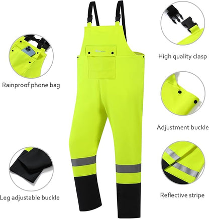 Rain Suit Waterproof Jacket and Trouser Suit Raincoat for Men and Women Outdoor All-Sport