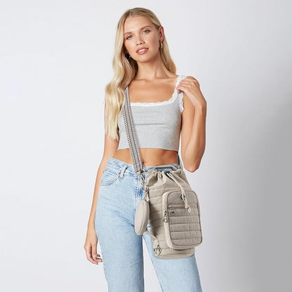 Water Bottle Carrier Bag with Strap, Sling Bag for Walking, Hiking, Cycling, Black, 40 Ounces