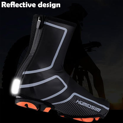 Cycling Shoe Covers Winter Waterproof Windproof Warmer Mountain Road Bike Shoe Covers Outdoor Sports Rain Overshoes