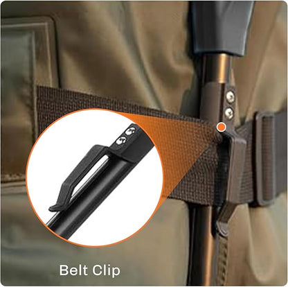 STONESTAR Fishing Net with Handle, Foldable Extendable Fish Net Aluminum Alloy Landing Net, Lightweight Strong Telescoping Handle Fishing Gear 20LBS Max Load, Fish-Friendly for Catch and Kayak